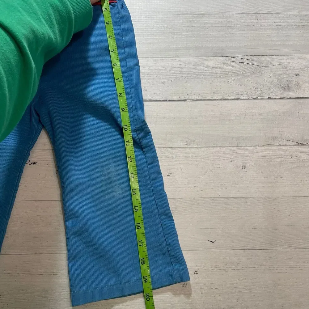 Healthtex vintage girls blue‎ flare mushroom pants 3T